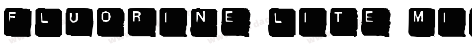 Fluorine Lite Mikia字体转换